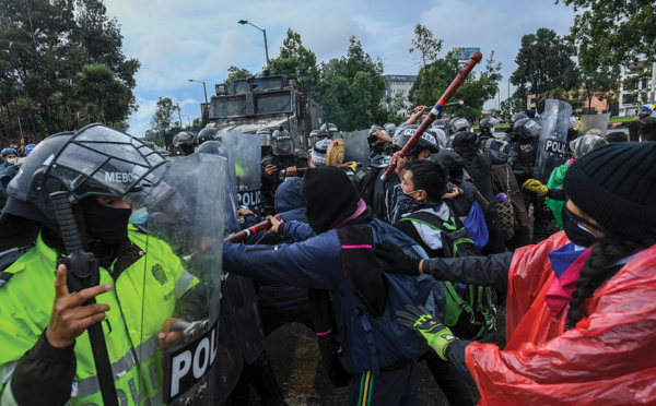 Colombie: des milliers de manifestants à nouveau dans les rues