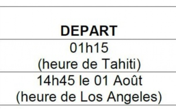 Air France modifie ses horaires de vol ( MAJ le 30/07 12:00)