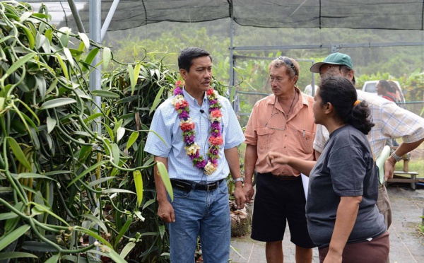 Thomas Moutame à la rencontre des agriculteurs