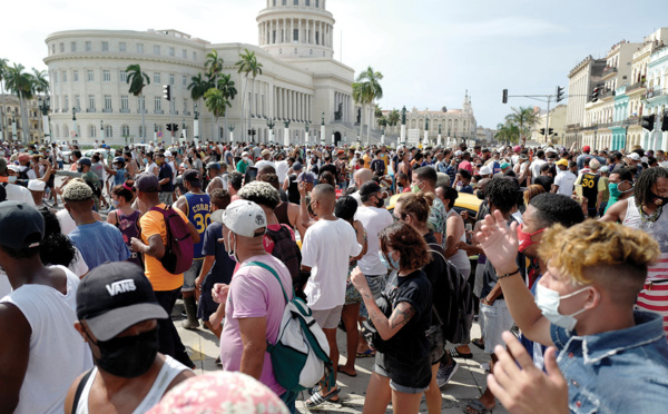 Le gouvernement cubain face au défi des rues en colère