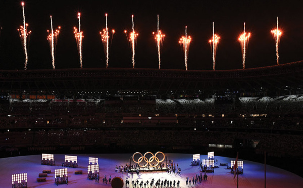 JO-2020: la cérémonie d'ouverture des Jeux de Tokyo a débuté