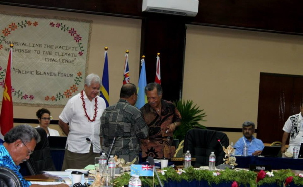 Ouverture du 44ème sommet du Forum des Îles du Pacifique aux îles Marshall