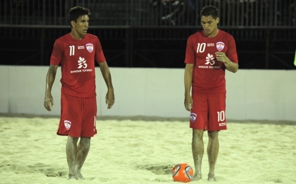 Beach soccer : Victoire de Tahiti  9 à 2 face à l'Australie