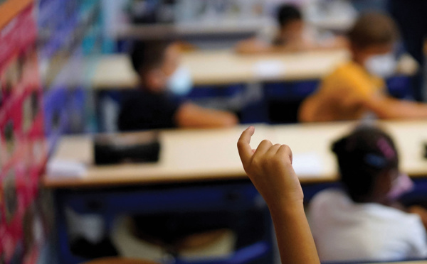 Retrouver ses copains et porter le masque: une rentrée scolaire sous le signe du Covid