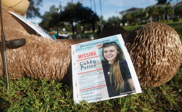 Le fiancé de l'Américaine assassinée Gabby Petito retrouvé mort