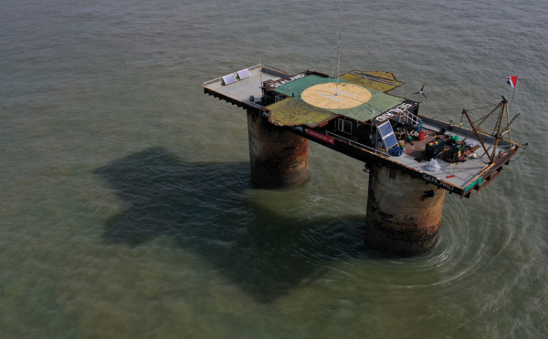 Dans la micronation de Sealand, on résiste aux Anglais... et au Covid-19