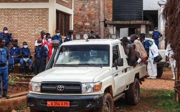 Burundi: 38 morts et 69 blessés dans l'incendie d'une prison de la capitale