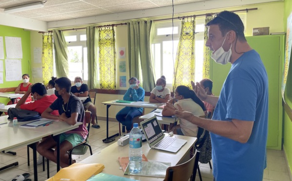 ​Les futurs lycéens de Hao planchent sur leur avenir