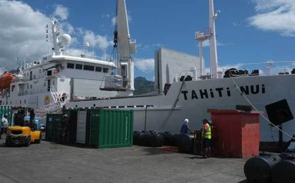 Solidarité Tonga 2022 : Le Tahiti Nui chargé des dons polynésiens