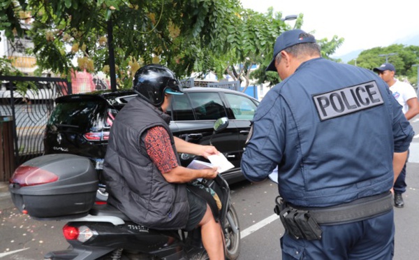 Opération “coup-de-poing” sur les deux-roues