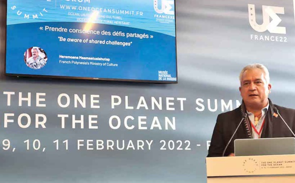 ​One ocean summit : le ministre appelle à “océaniser les consciences”