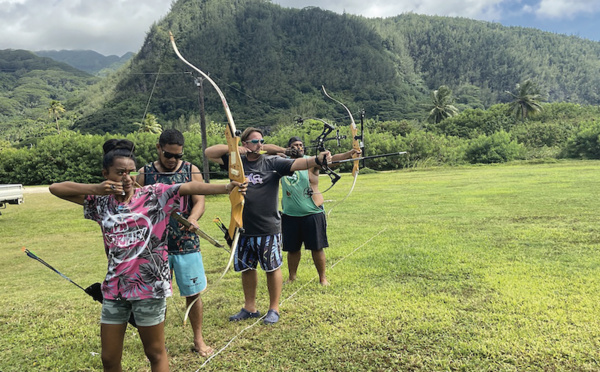 La montée en flèche du tir à l’arc à Huahine