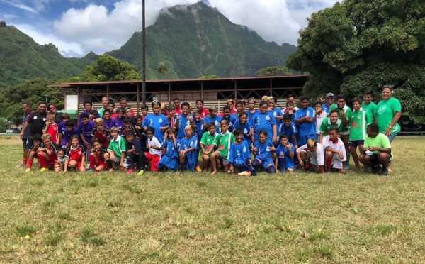 ​La jeunesse footballistique de Moorea relève le défi technique