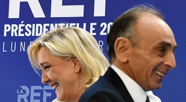 Présidentielle: Marine Le Pen et Eric Zemmour obtiennent leurs 500 parrainages