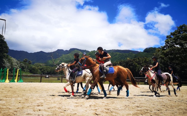 Le horse-ball se développe à Raiatea