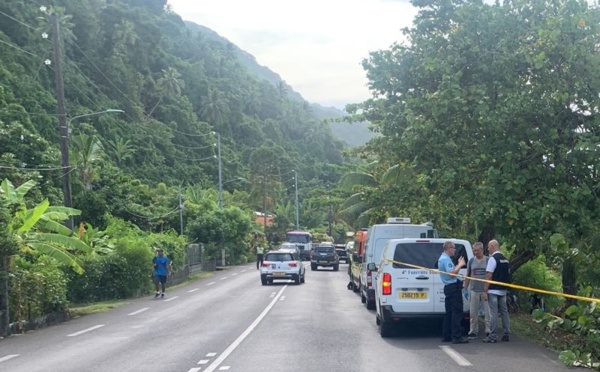 Cadavre découvert à Papara : deux suspects en garde à vue