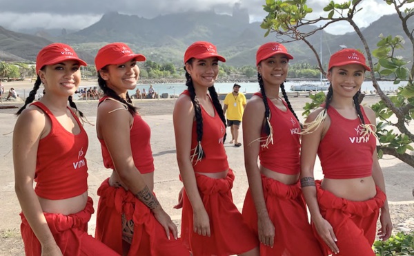 Les Miss Marquises en escale à Ua Pou