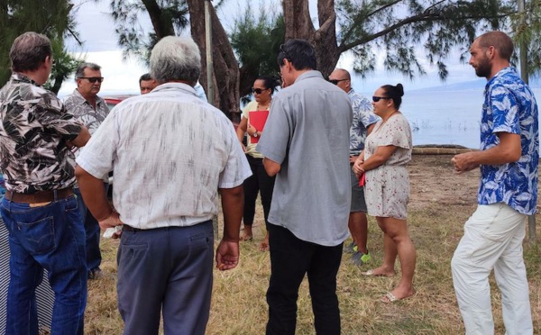 ​Moorea : bientôt une plage aménagée à Vaiare