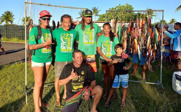 Chasse sous-marine : Tefana en tête à Raiatea