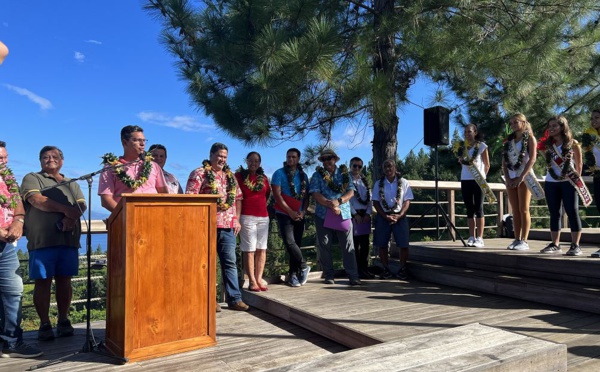 ​Ouverture officielle du parcours santé Vaihi-Vaitavere à Punaauia