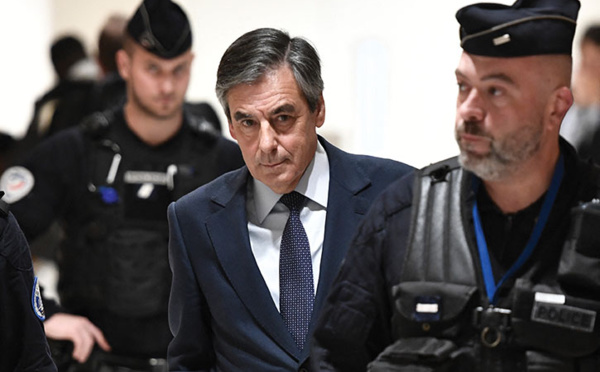 Dans l'affaire des emplois fictifs, François Fillon condamné en appel à un an de prison ferme