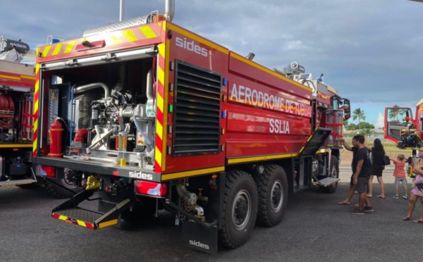 Des camions à incendie neufs pour les pistes de Huahine, Hiva Oa et Tubuai