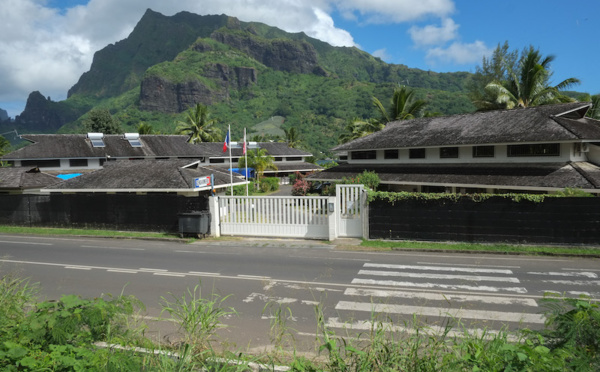 ​Un piéton fauché par une voiture à Moorea