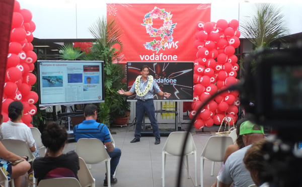 ​Recours, 5G, va'a, forfaits illimités… Vodafone fait le show pour ses 9 ans