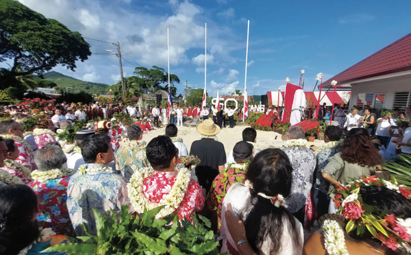 Huahine : une nouvelle mairie pour les 50 ans