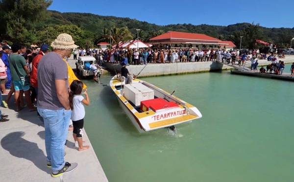 ​Rurutu inaugure sa nouvelle marina