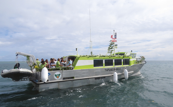 ​Tapuae Manu 4, nouveau navire de l'île interdite