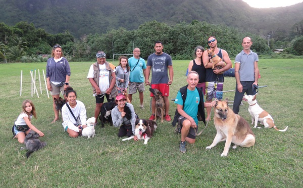 ​A Moorea, un club canin pour “améliorer l'éducation des animaux”