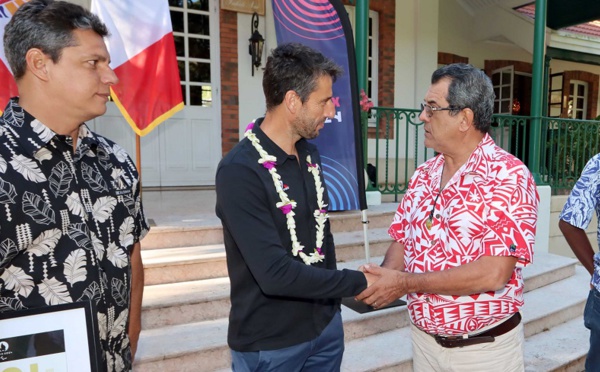 ​Tony Estanguet est arrivé au fenua