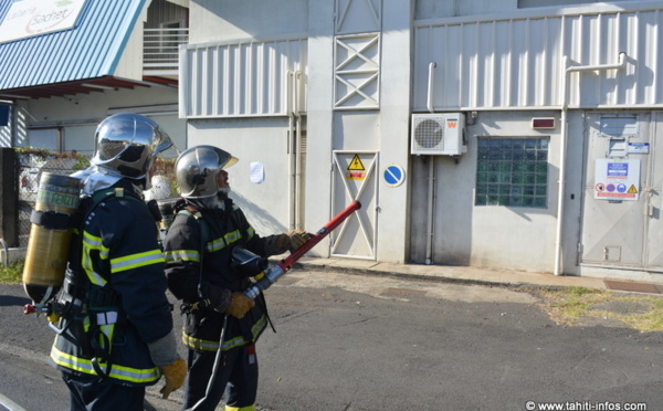 Exercice incendie : « si ça prend feu ici c’est le blackout dans tout Tahiti »