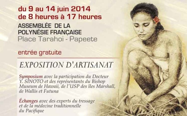 Exposition Te Rara'a Faufa'a Tupuna : le tressage, un lien entre les peuples du Pacifique