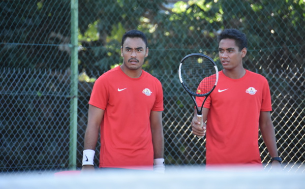 La paire Taaroa-Teriipaia renversante en finale des championnats de Polynésie de tennis