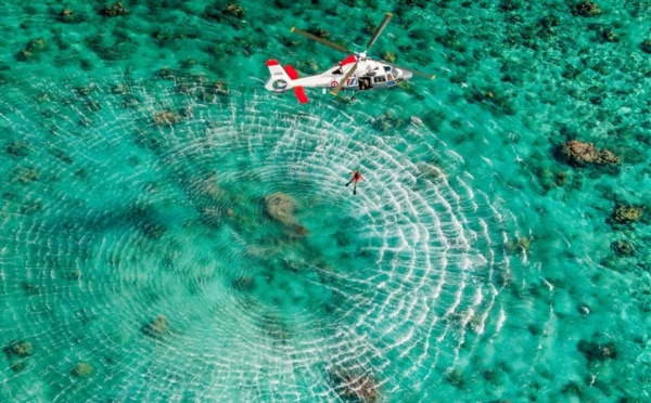 Tubuai: Un naufragé disparu en mer retrouvé et sauvé