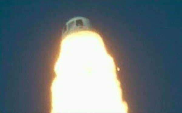 La fusée de Blue Origin s'écrase après son décollage, sans faire de blessés