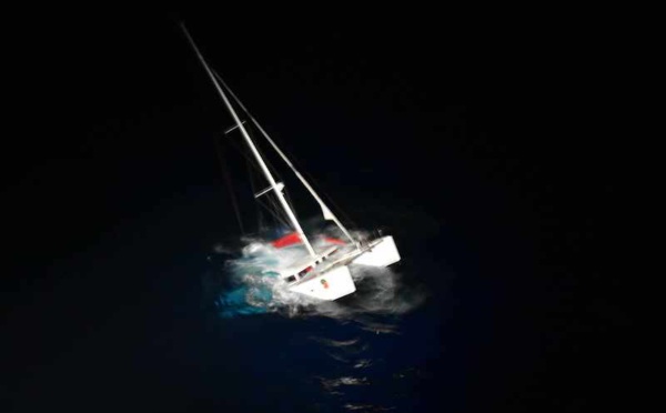 ​Un catamaran a fait naufrage au large de Moorea ce week-end