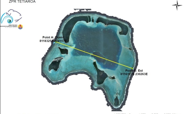 Mise en place d’une zone de pêche réglementée à Tetiaroa