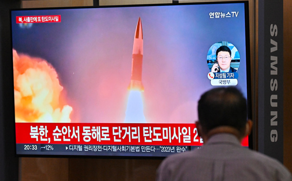 Pyongyang conduit un 3ème tir de missiles balistiques en moins d'une semaine