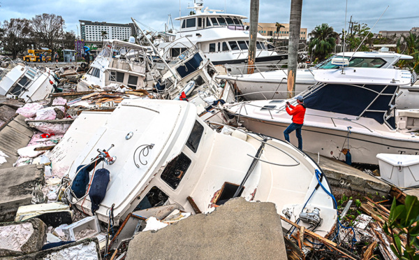 L'ouragan Ian se dirige vers le sud-est des Etats-Unis après avoir dévasté la Floride