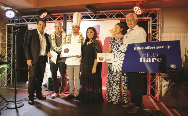 Cédric Robin, champion polynésien du pâté-croûte