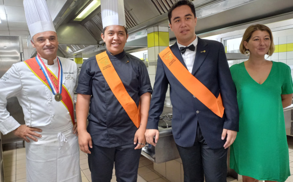 Tahiti au Trophée jeunes talents Escoffier de Bali