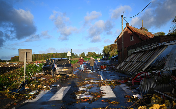 Importants dégâts après le passage de tornades dans la Somme et le Pas-de-Calais