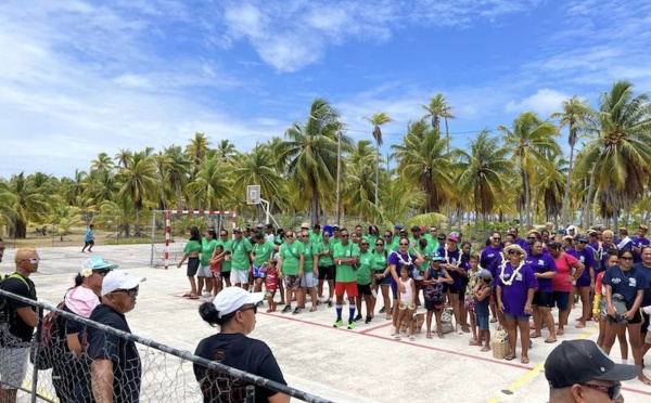 Les Paumotu fêtent le sport à Tikehau