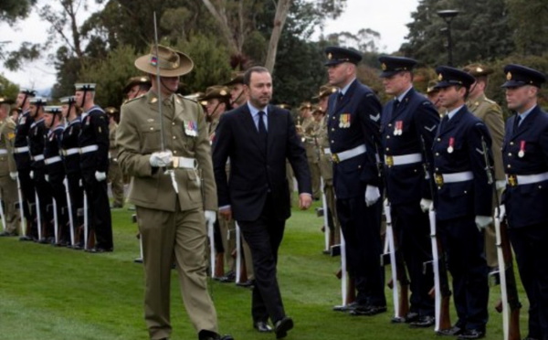 Le nouvel ambassadeur de France en Australie présente ses lettres de créances