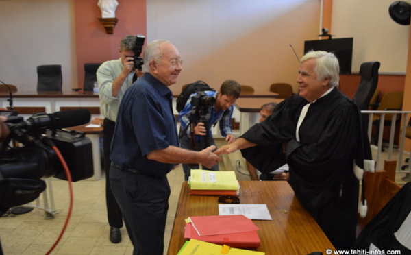 Gaston Flosse gros fournisseur de jurisprudence sur le relèvement de peine