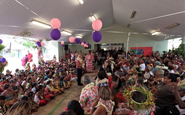 L'école Tamarutuitui inaugurée à Bora Bora