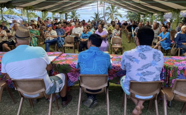 Le Tavini en séminaire à Moorea pour construire un "projet de société"